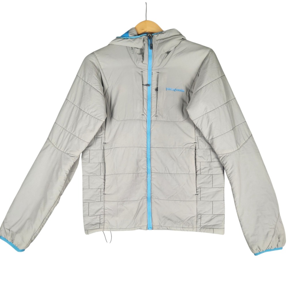 Patagonia Nano‎ Air Hoodie Jacket Men's XS Gray Hooded Insulated Lightweight